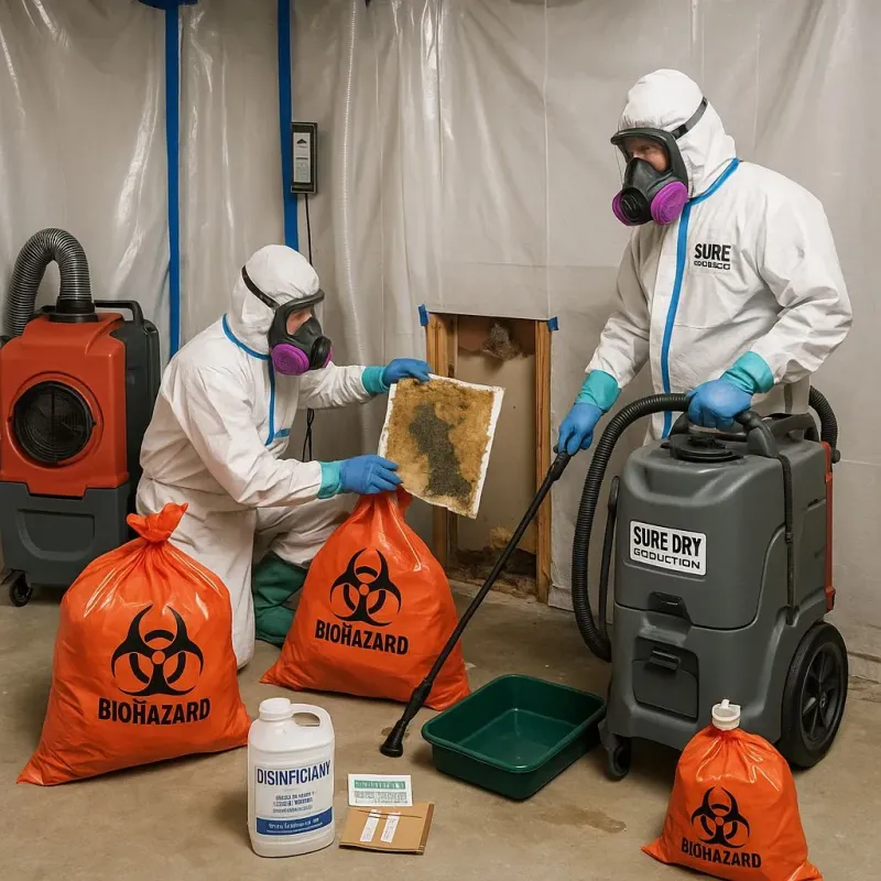 Contaminated Water Handling Protocols process in Pike Creek, DE
